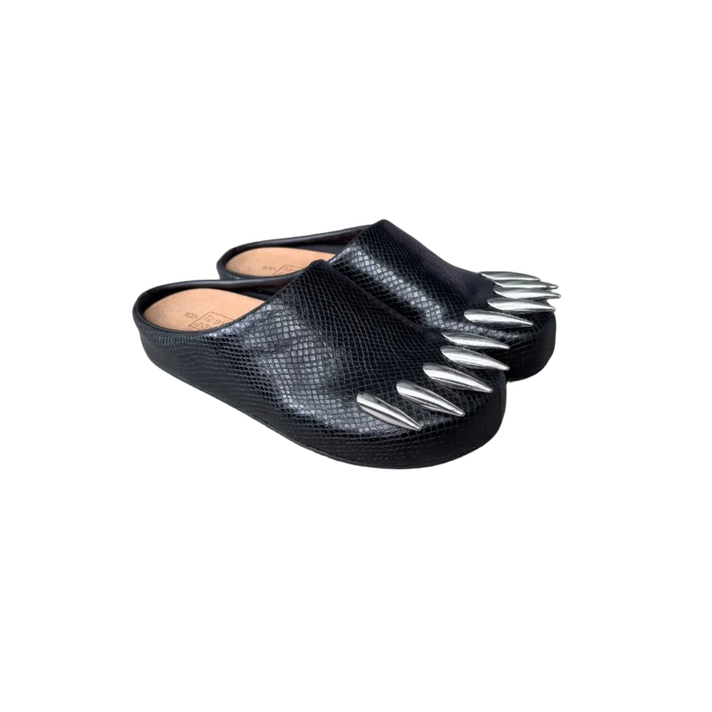 Bravest Studios Snakeskin Claw Mule — Black