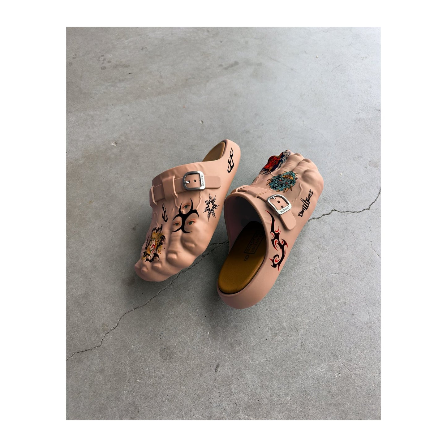 Bravest Studios Foot Clog — Tattoo