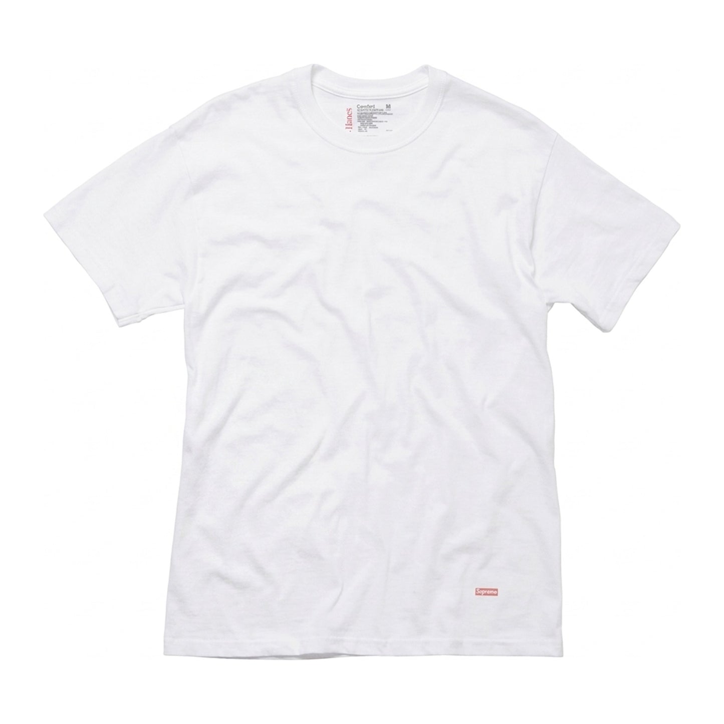 Supreme x Hanes Tagless Tee — White