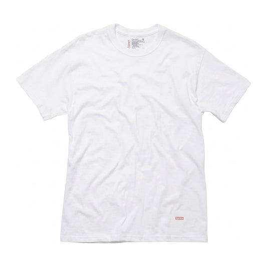 Supreme x Hanes Tagless Tee — White