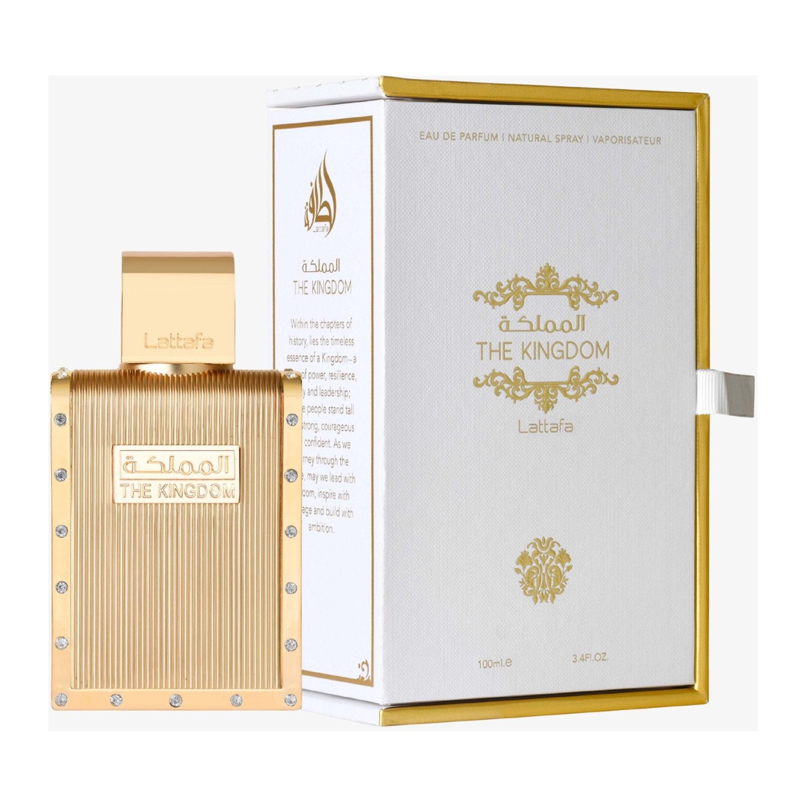 Lattafa The Kingdom Eau de Parfum — 100ml