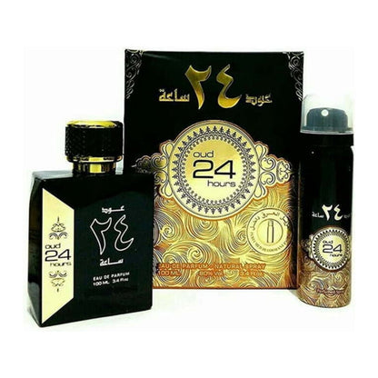 Ard Al Zaafaran Oud 24 Hours Eau de Parfum Gift Set — 100ml