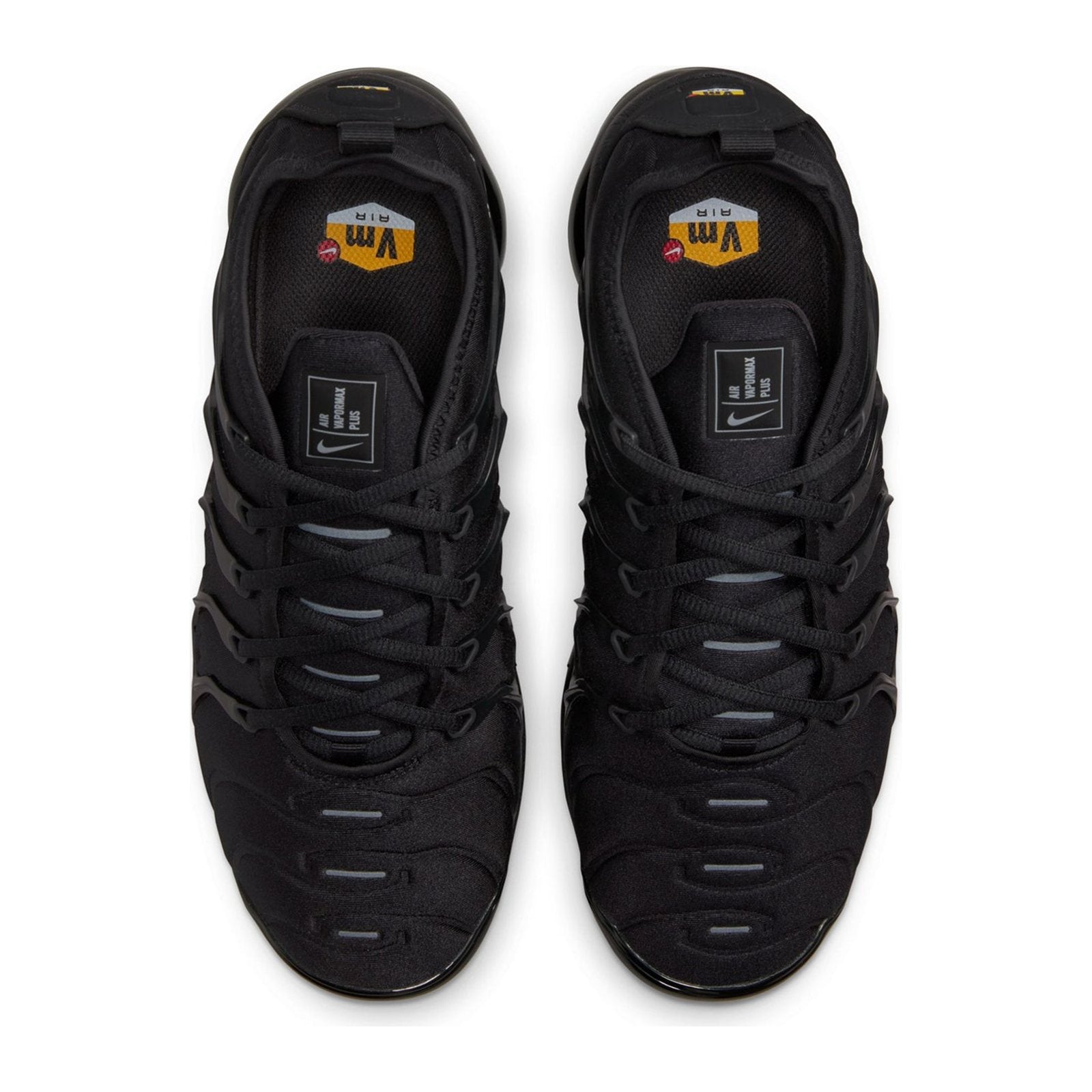 nike air vapormax plus black dark grey