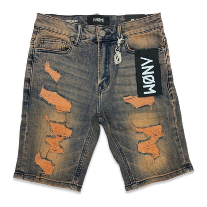 ANOM Ghost Denim Short Mid Vintage Blue - front