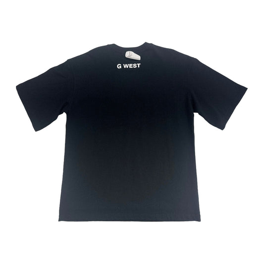 G West "Go To Texas" Skull Tee — Black