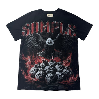sample eagle tee black