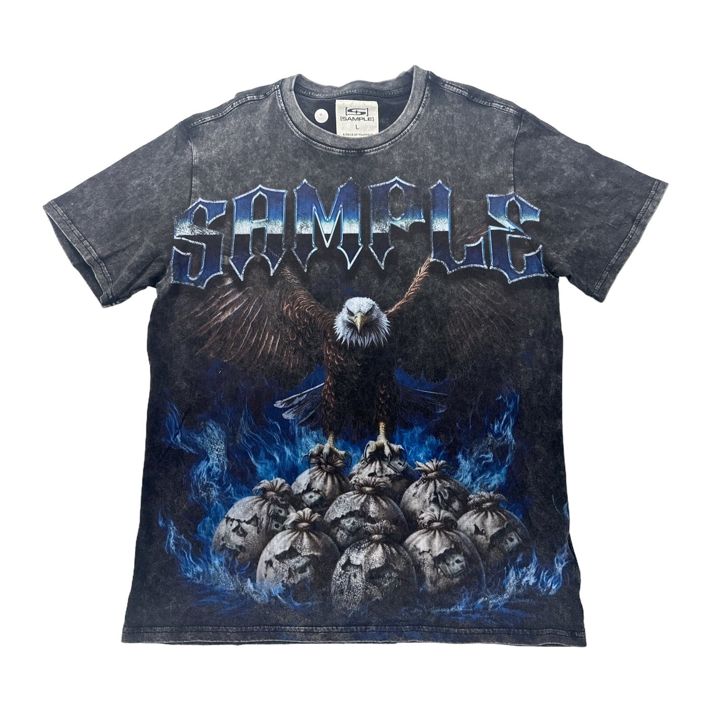 sample eagle tee vintage wash