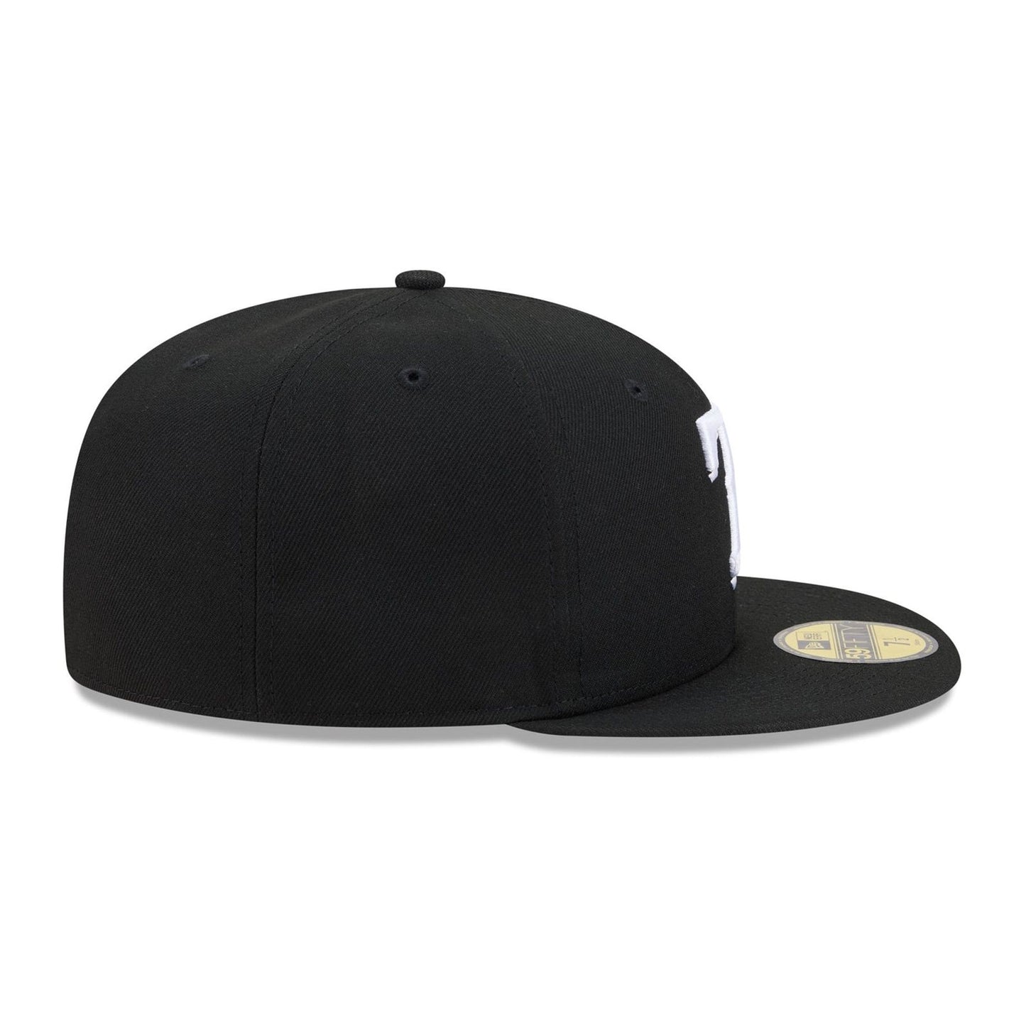 New Era Texas Rangers 59FIFTY Fitted — Black/White