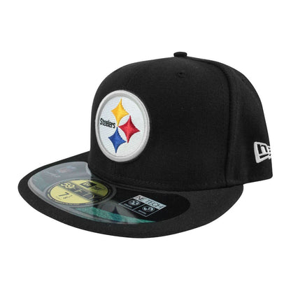 New Era Pittsburgh Steelers On-Field 59FIFTY Fitted — Black