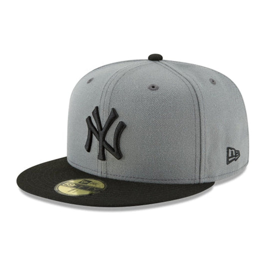 New Era New York Yankees 59FIFTY Fitted — Storm Grey/Black
