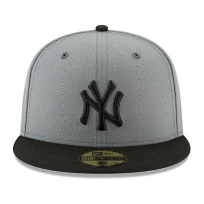 New Era New York Yankees 59FIFTY Fitted — Storm Grey/Black