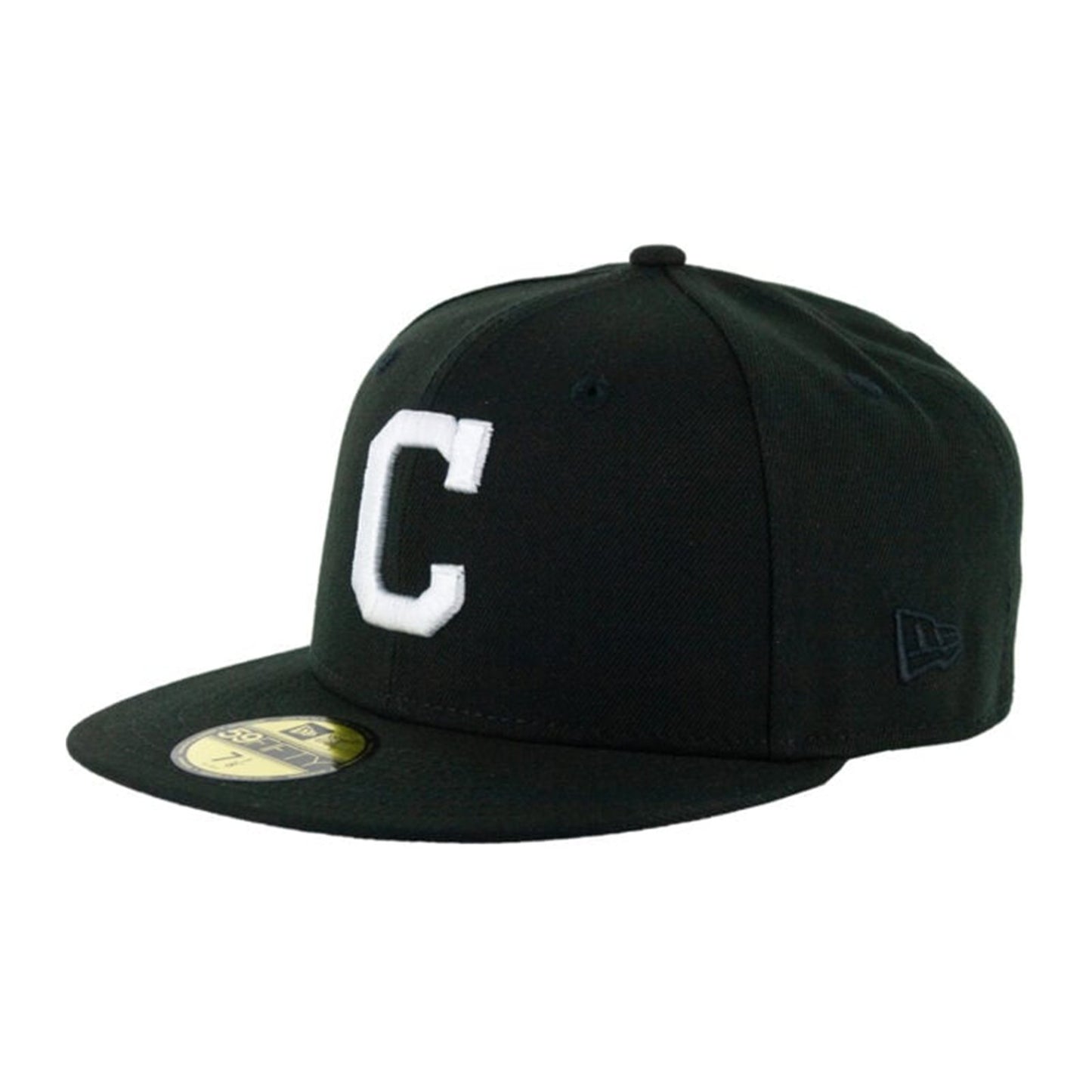New Era Cleveland Indians 59FIFTY Fitted — Navy/White