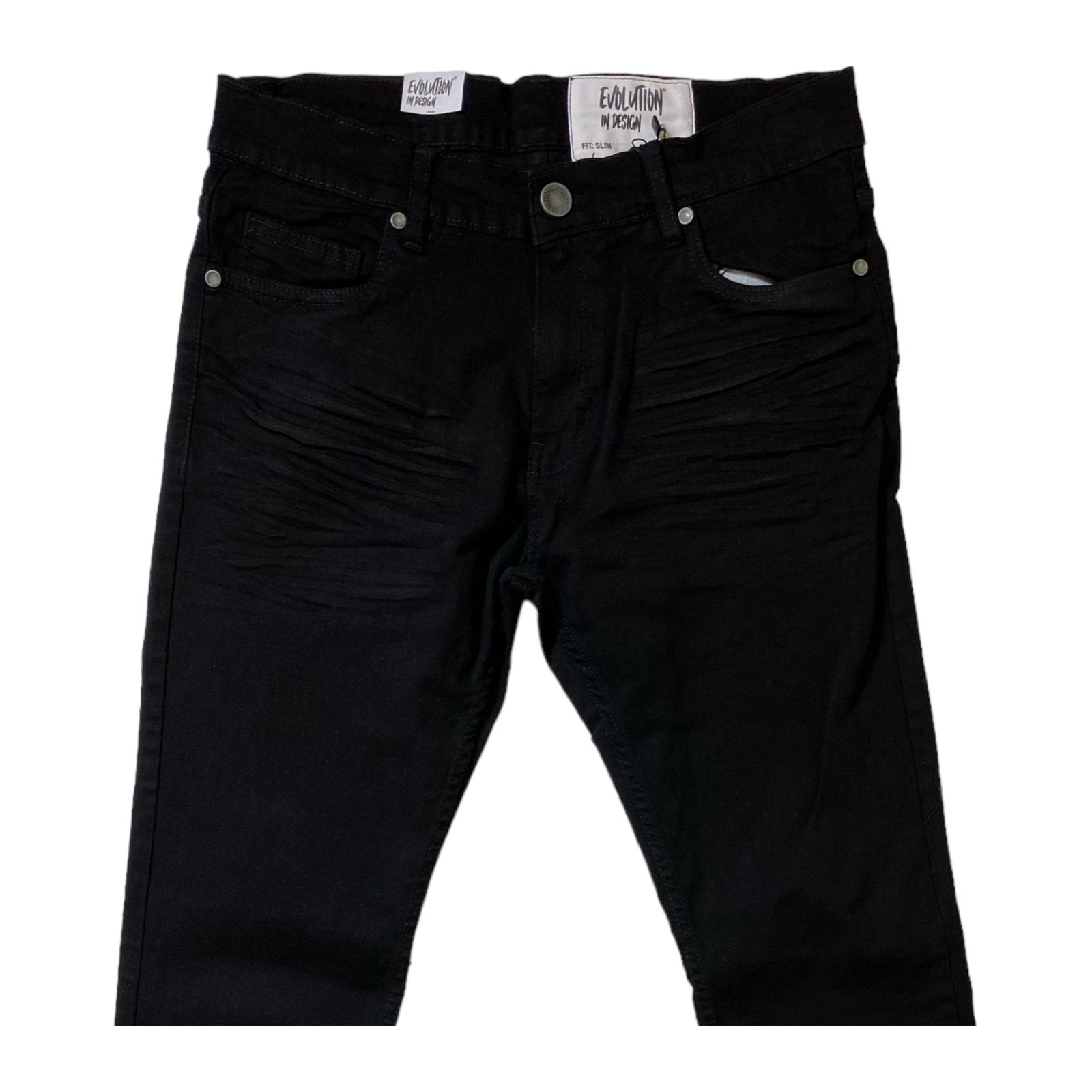 Evolution in Design Slim Jean — Jet Black