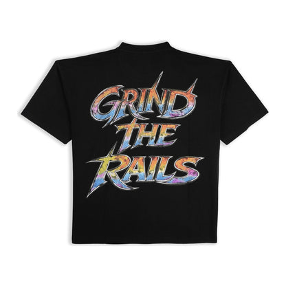 FWRD Denim "Grinding" Skate Tee — Black
