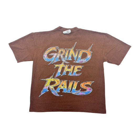 fwrd denim skaterboy brown tee