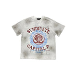 Syndicate "Capital P" Paris Tee — Vintage White