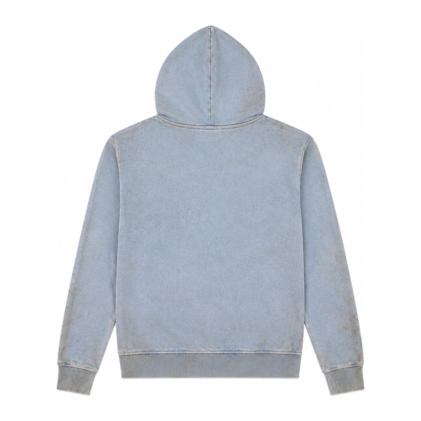Prestige "Young General" Zip-Up Hoodie — Blue Wash — view 2