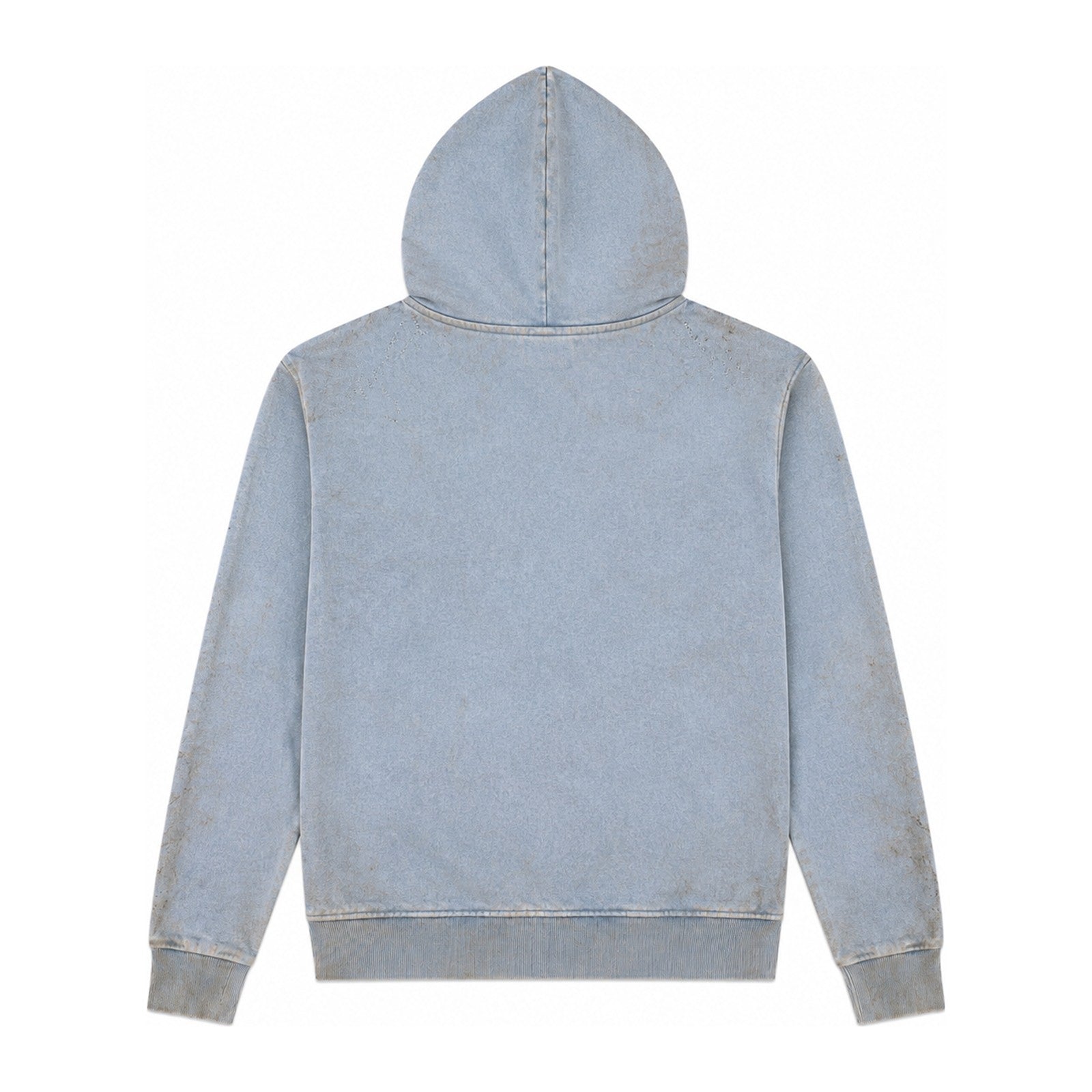Prestige "Young General" Zip-Up Hoodie — Blue Wash — view 2