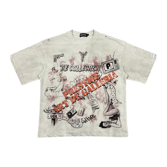 Prestige "De Galleria" Tee — Tan
