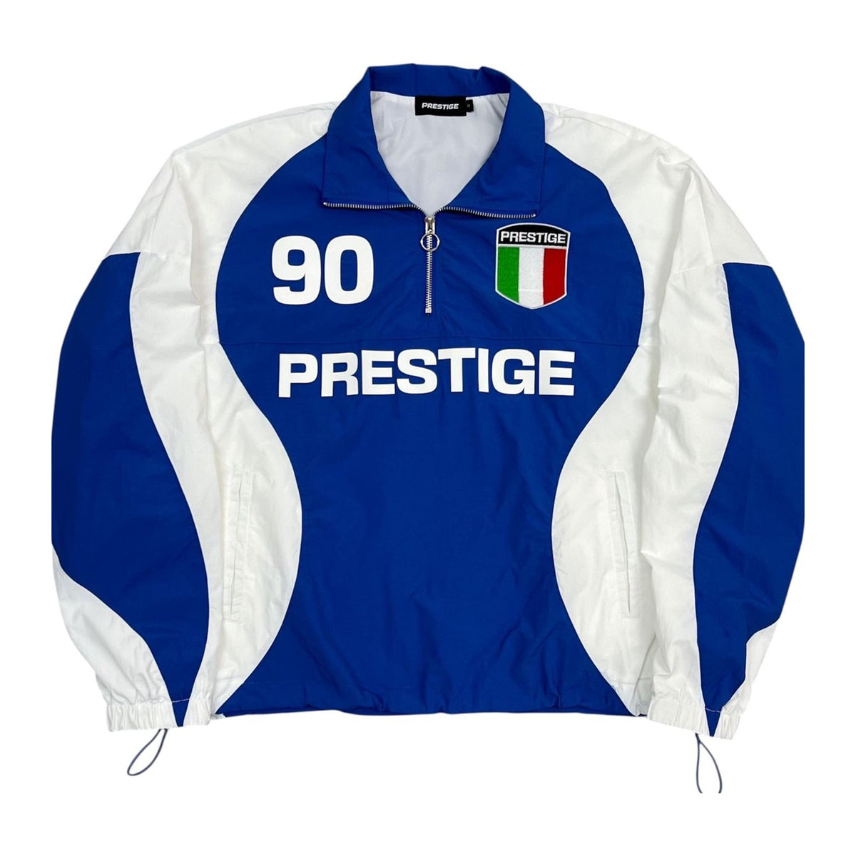Prestige "90" Racing Windbreaker — Blue/White