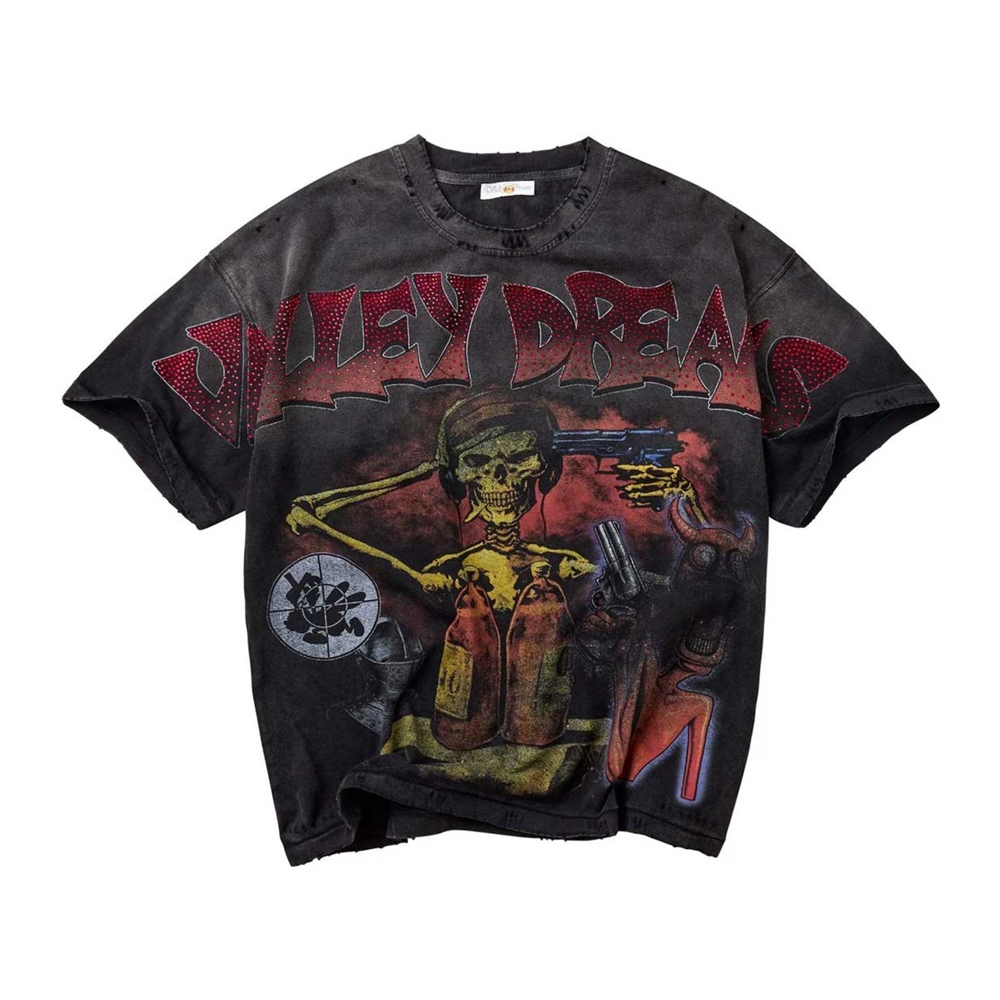 Valley Dreams "Excuse Me F**k You" Washed Tee — Black