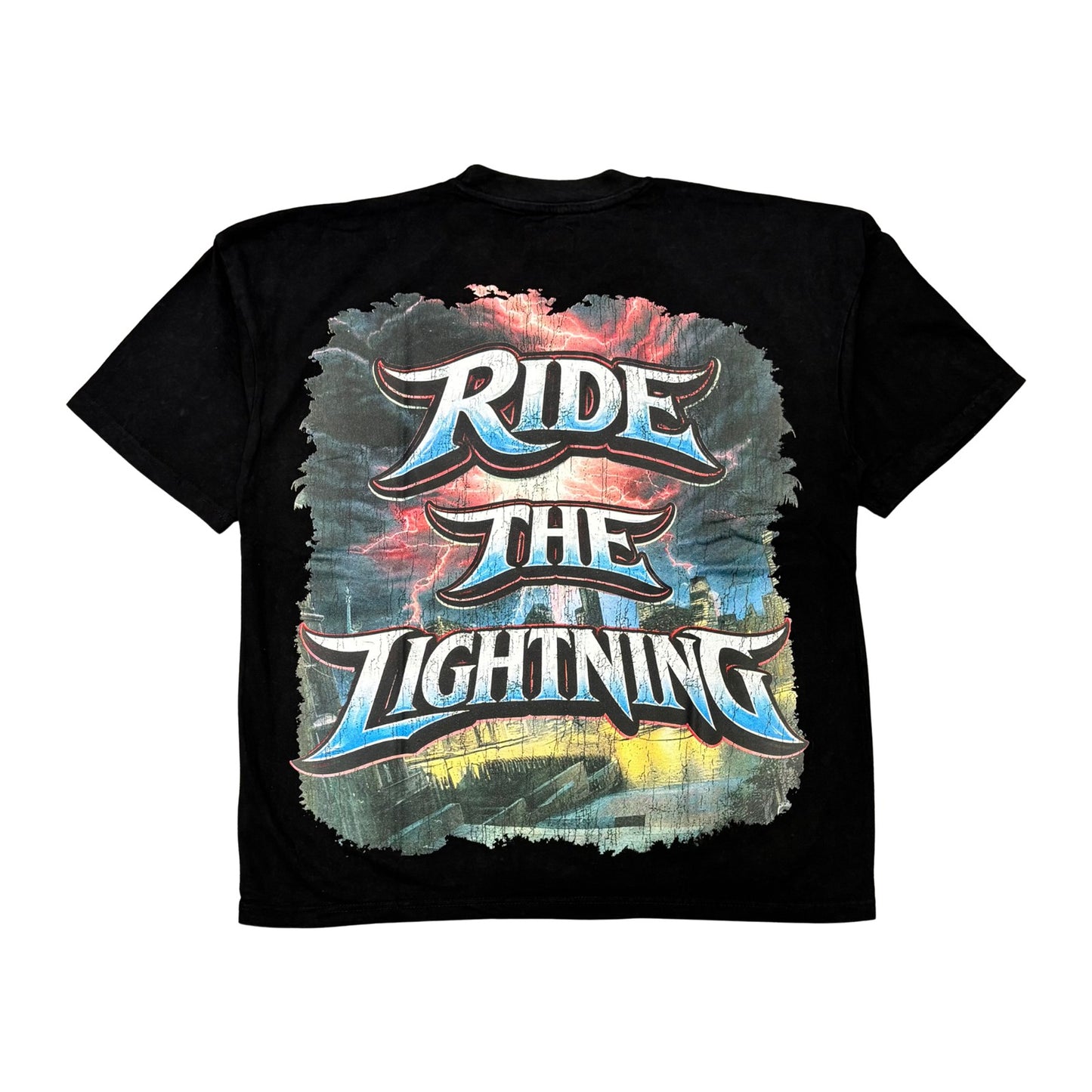 FWRD Denim NY "Rollin'" BMX Tee — Black