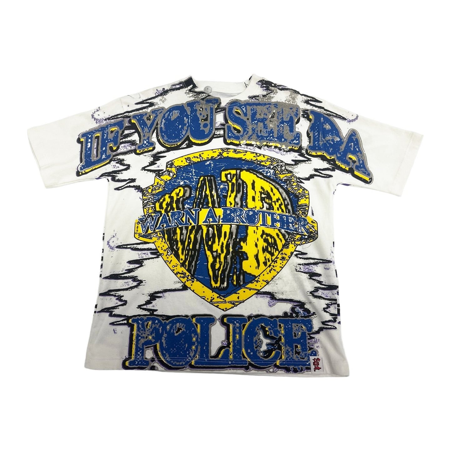 Essences Wrld "Warn A Brother" All-Over Print Tee
