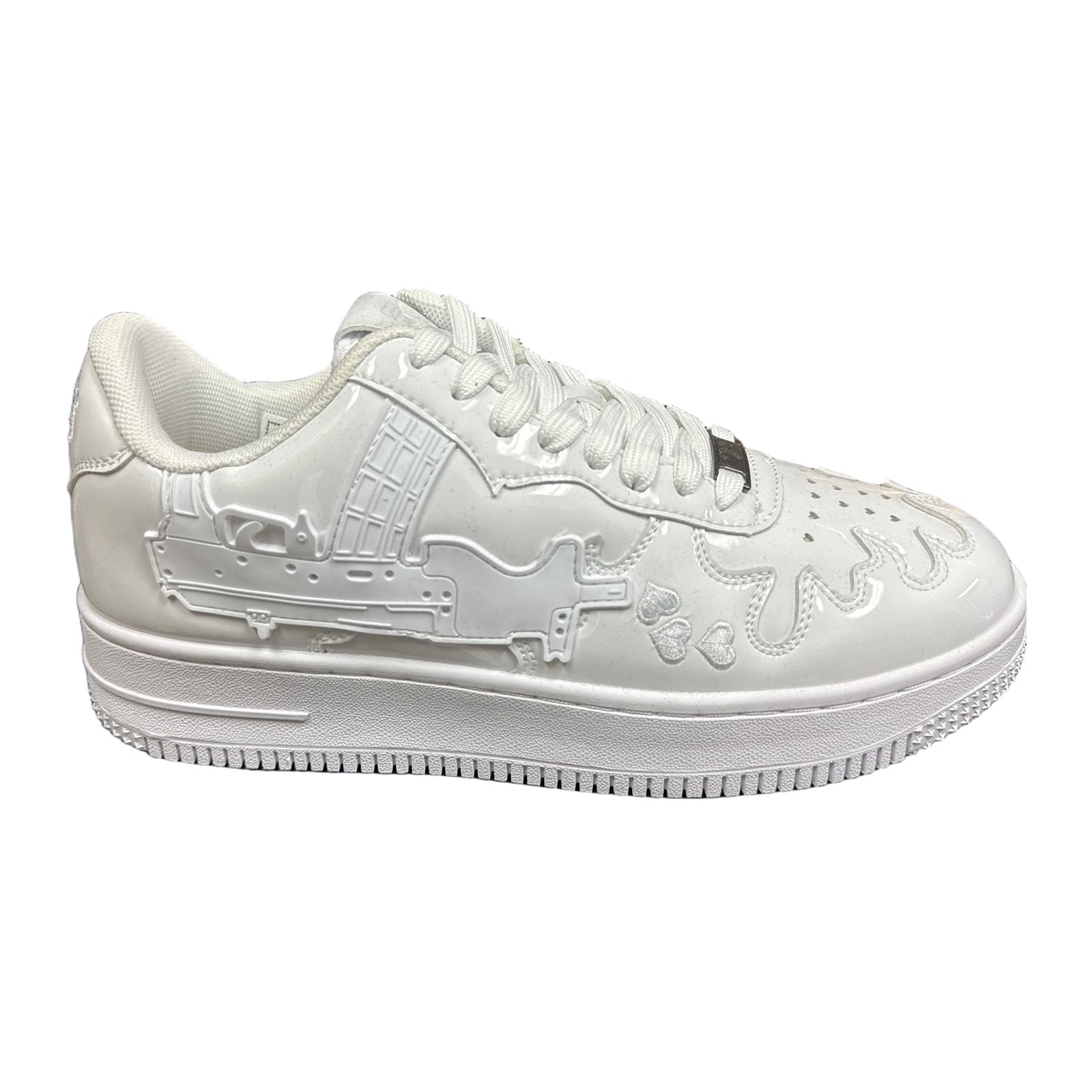 love kills purgers sneaker white