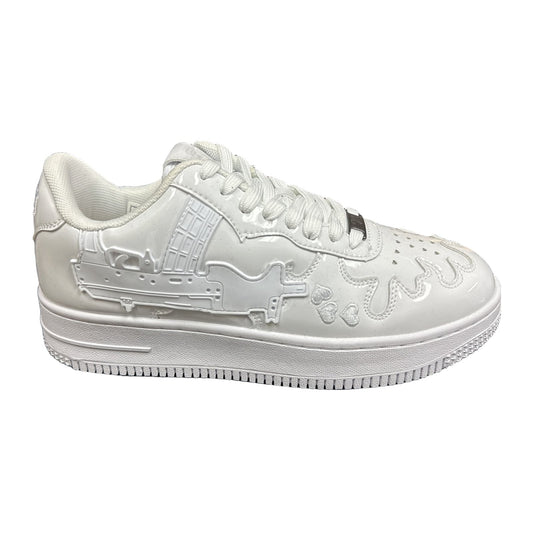 love kills purgers sneaker white