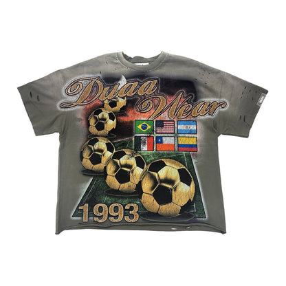 duaa international soccer tee olive