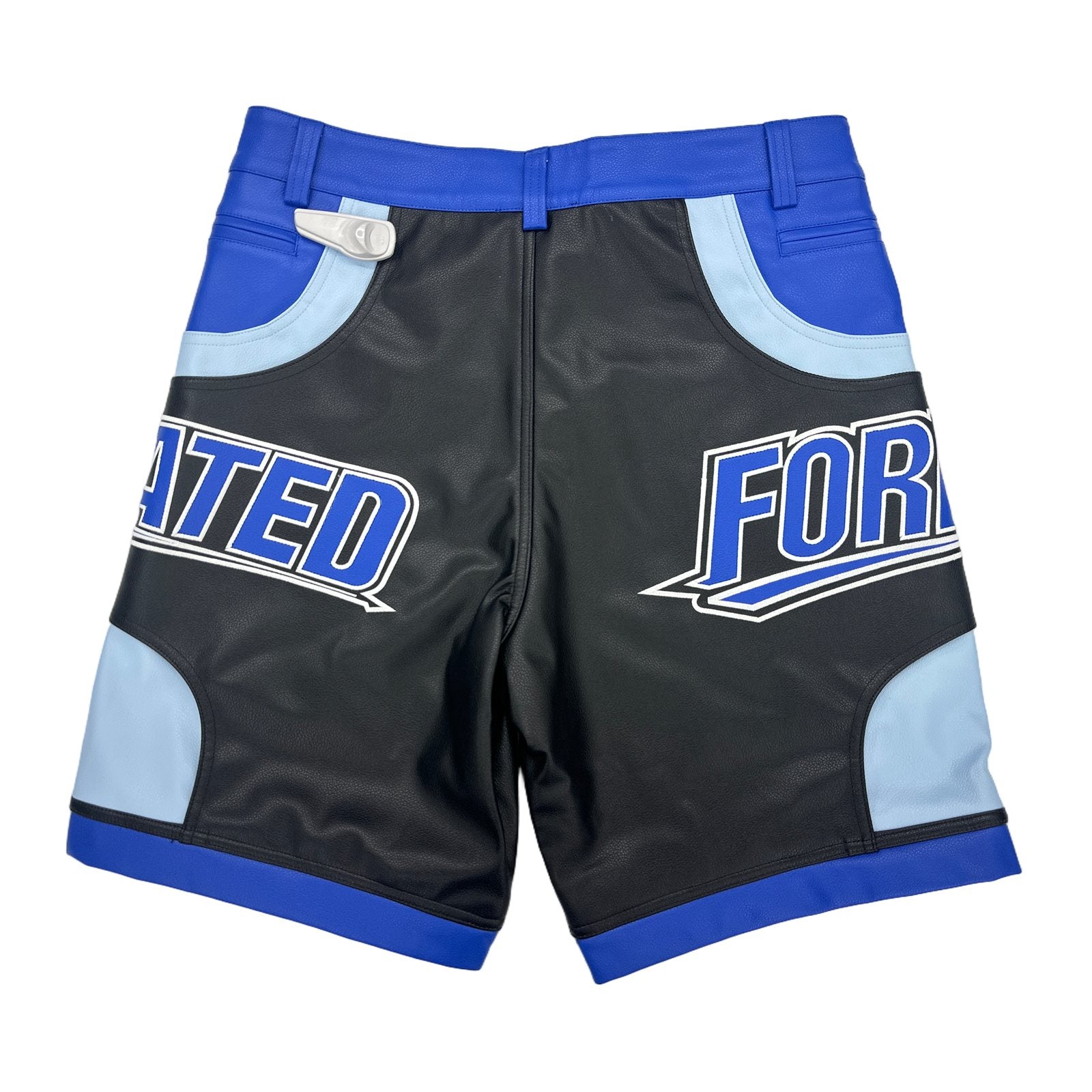 forever situated nylon shorts blue