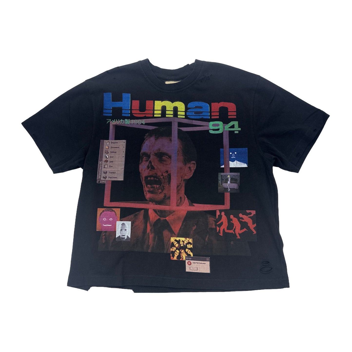 all human 1994 tee black