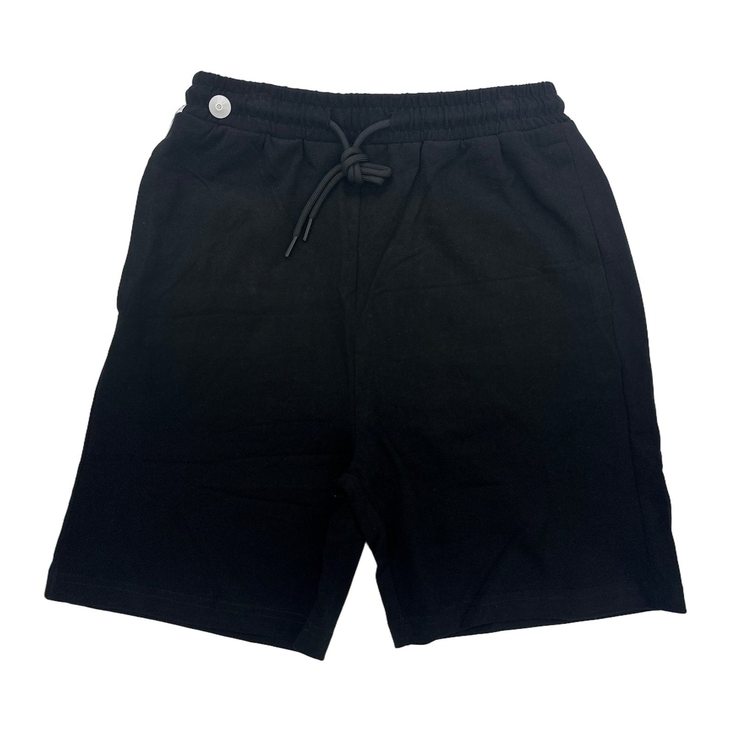 aks plain shorts black