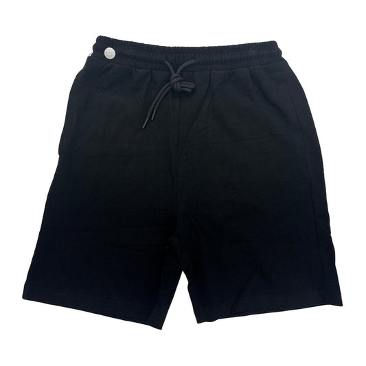 aks plain shorts black