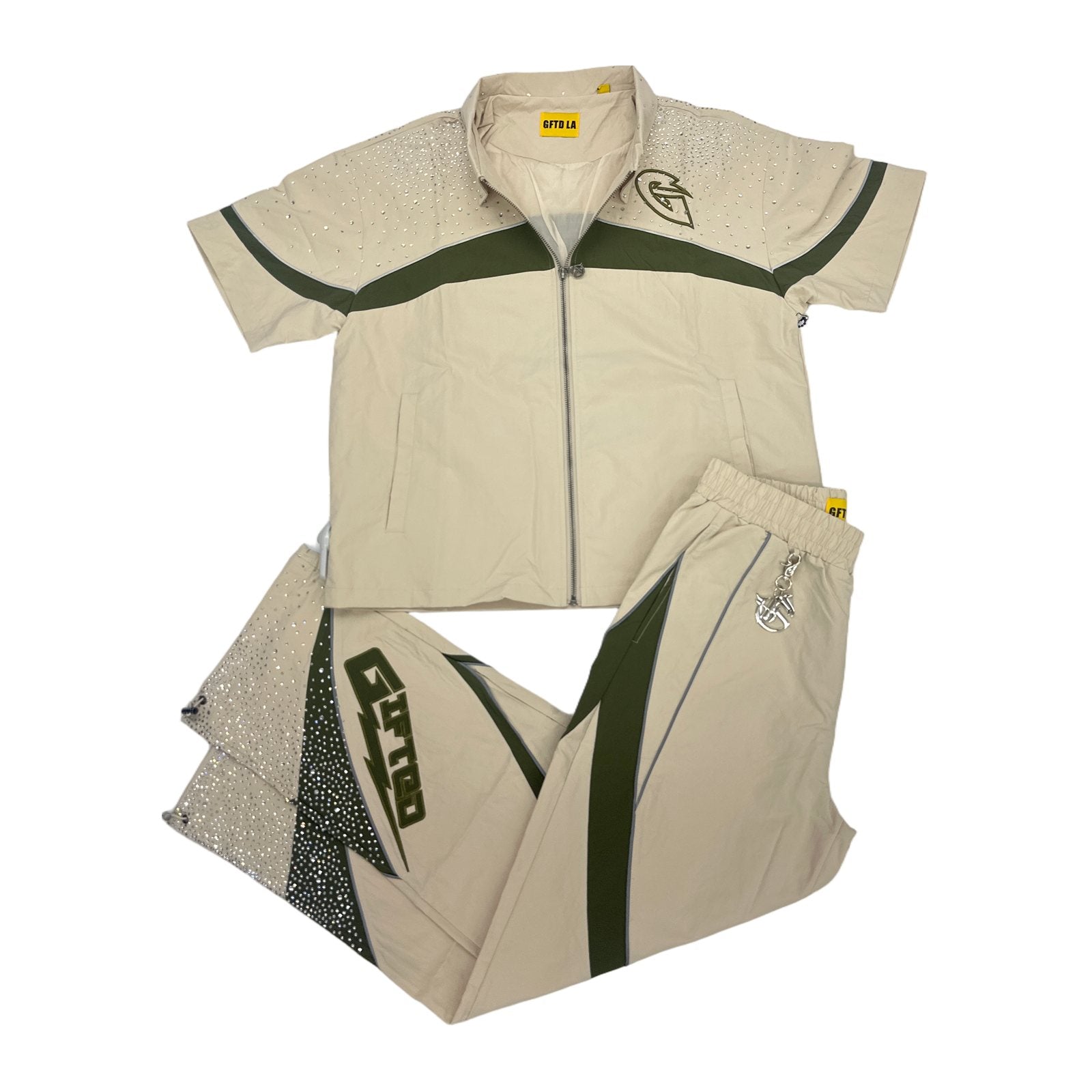 gftd la apex shirt and pants set bone
