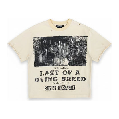 syndicate last of a dying breed tee tan