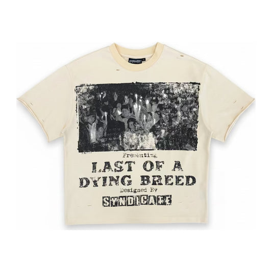 syndicate last of a dying breed tee tan