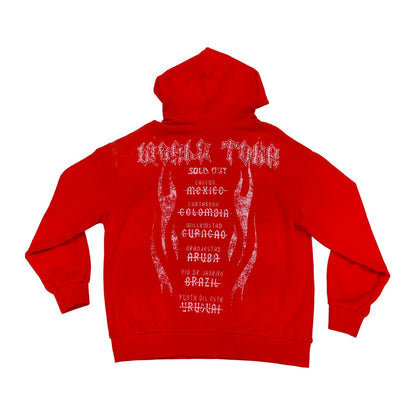 syndicate world tour red wash synf tee