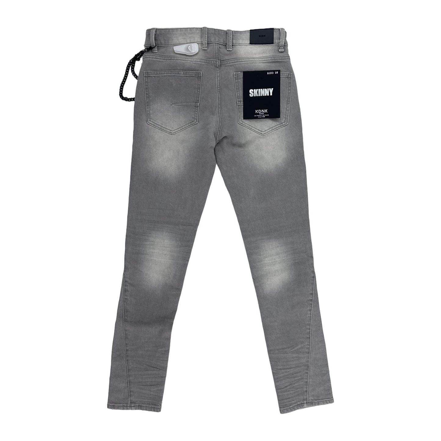 KDNK Skinny Jean — Grey, view 6