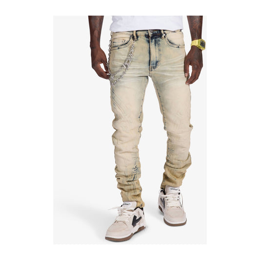 Melee "Topeka" Skinny Jean — Light Stone