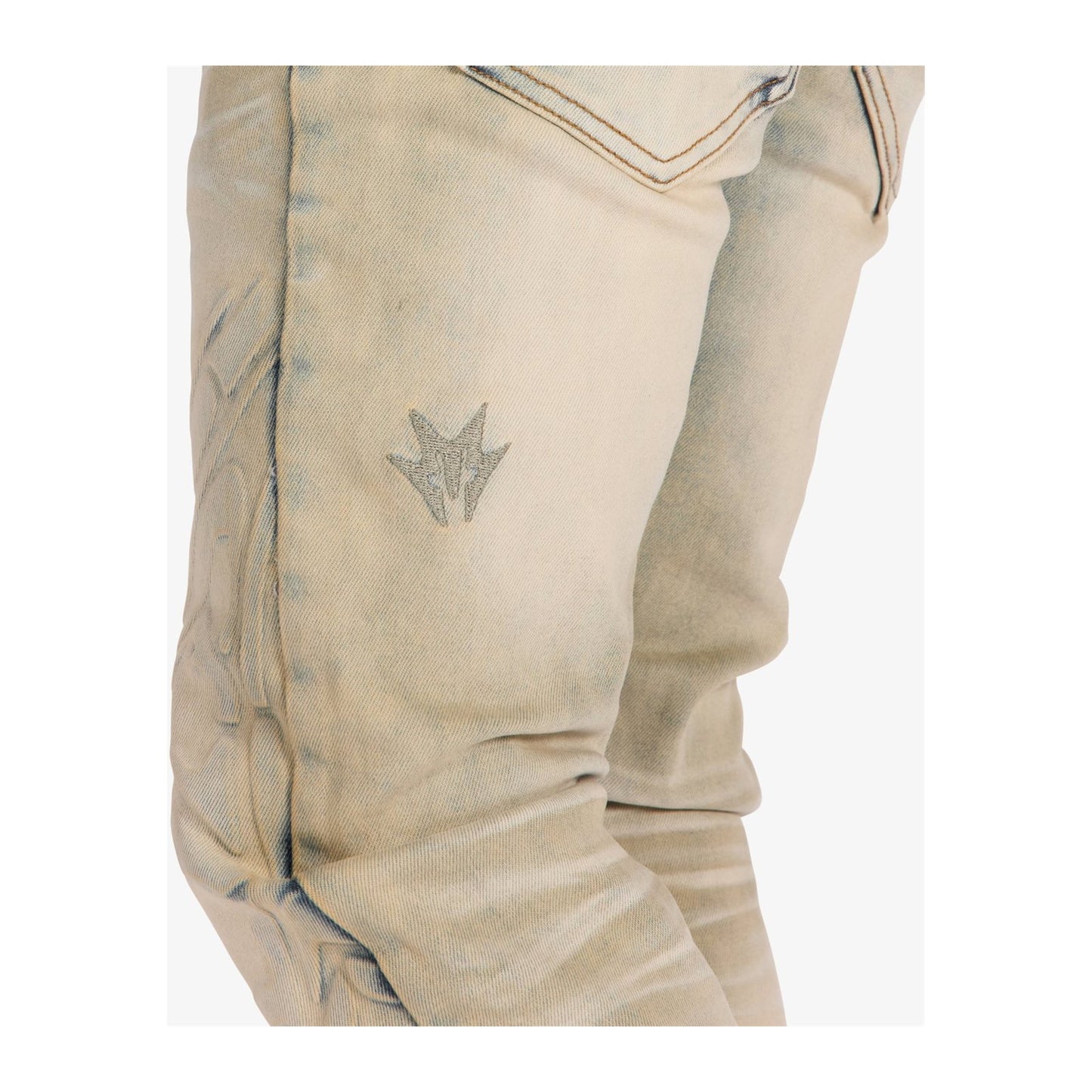 Melee "Topeka" Skinny Jean — Light Stone