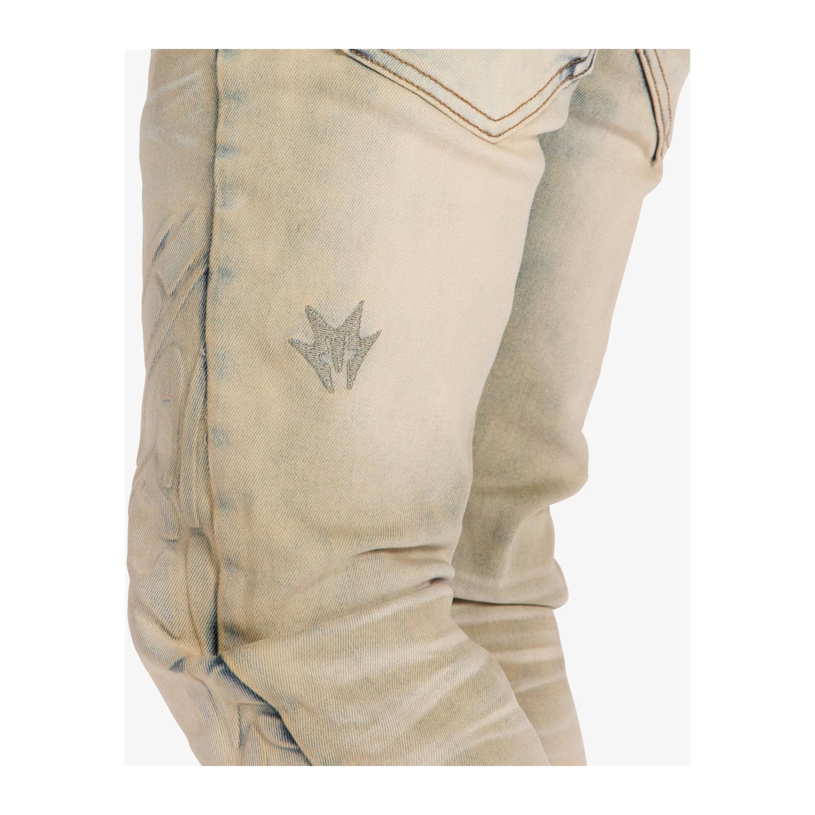 Melee "Topeka" Skinny Jean — Light Stone
