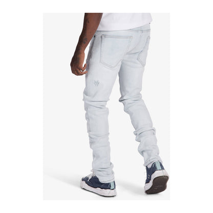 Melee Chain Jean — Light Ice Blue