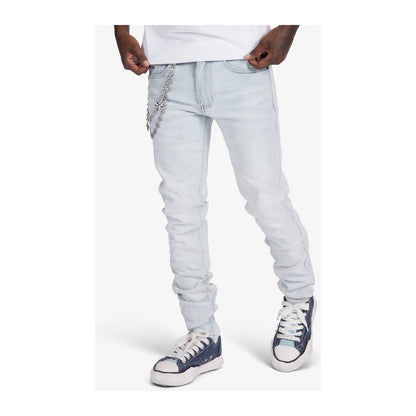 Melee Chain Jean — Light Ice Blue