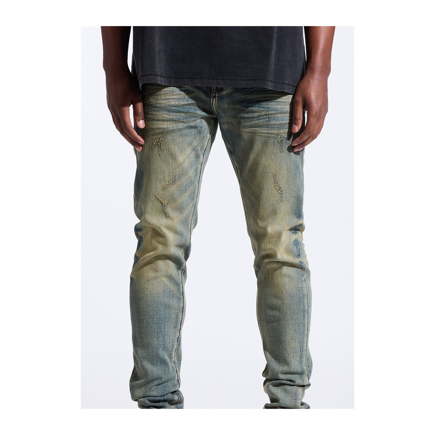Crysp Atlantic Stacked Jean — Vintage Sand