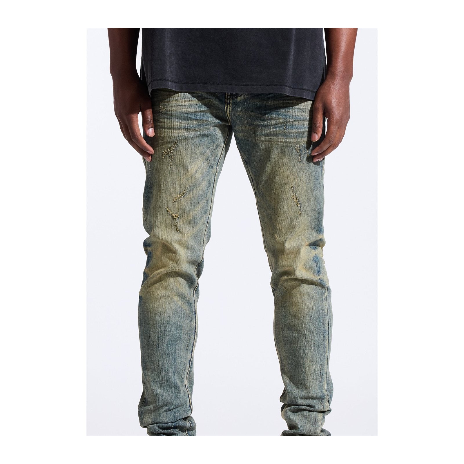 Crysp Atlantic Stacked Jean — Vintage Sand