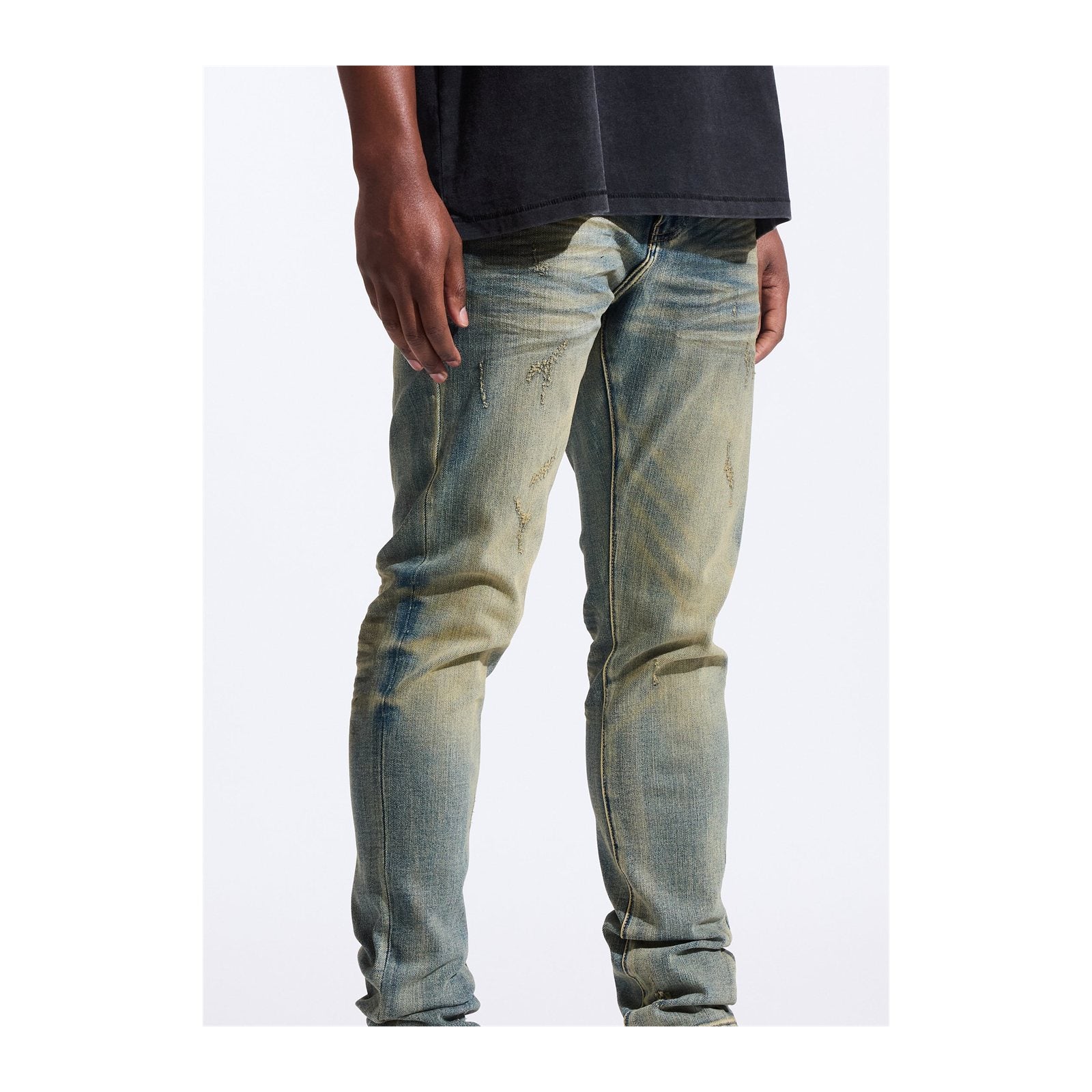 Crysp Atlantic Stacked Jean — Vintage Sand