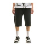 KDNK Rhinestone Jean Short — Black