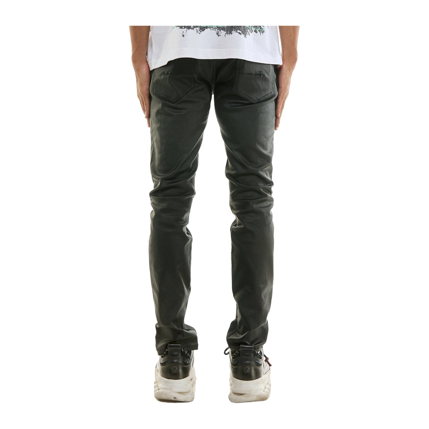 KDNK Everyday Wax Skinny Pant — Black