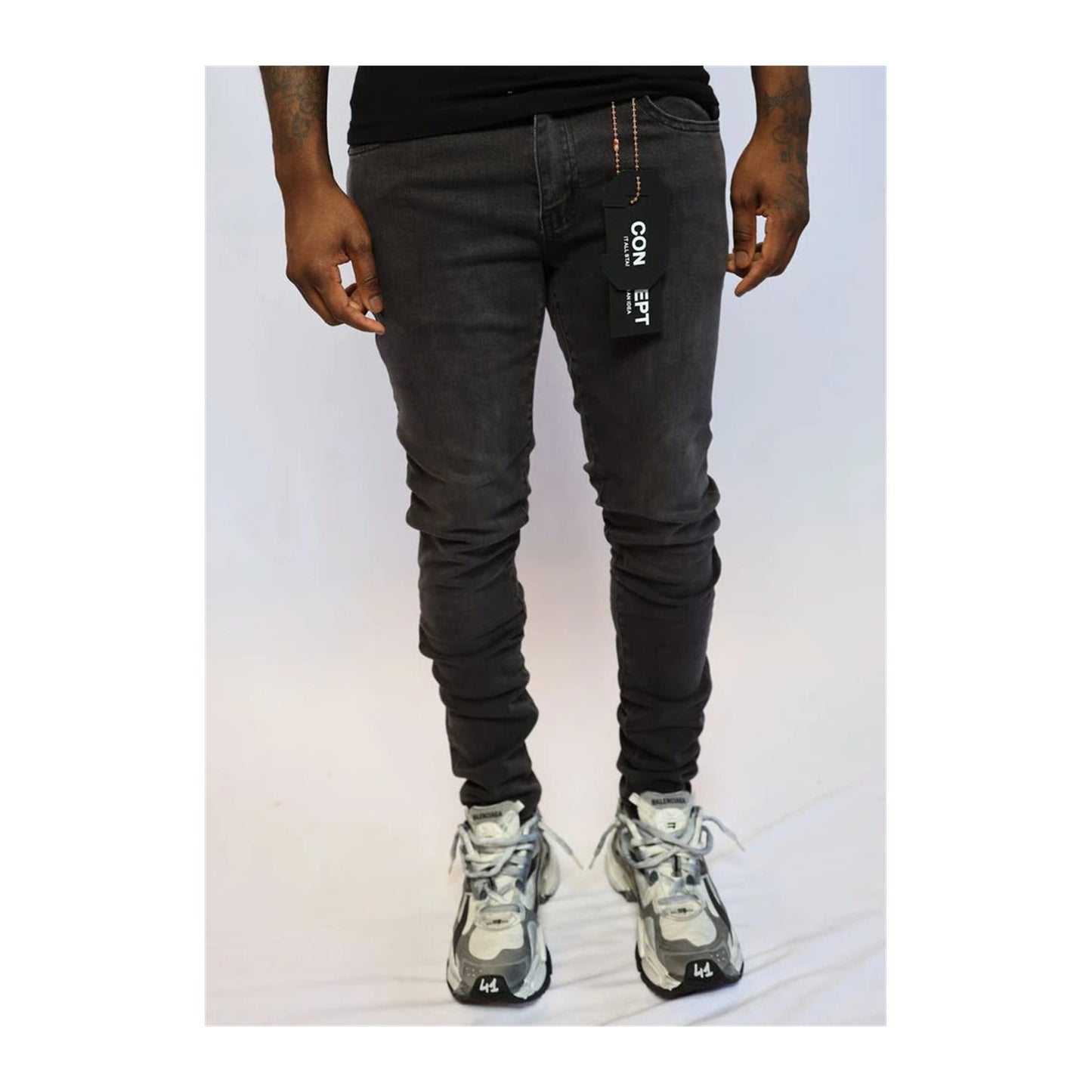 Concept "Colt" Jean — Black Wash